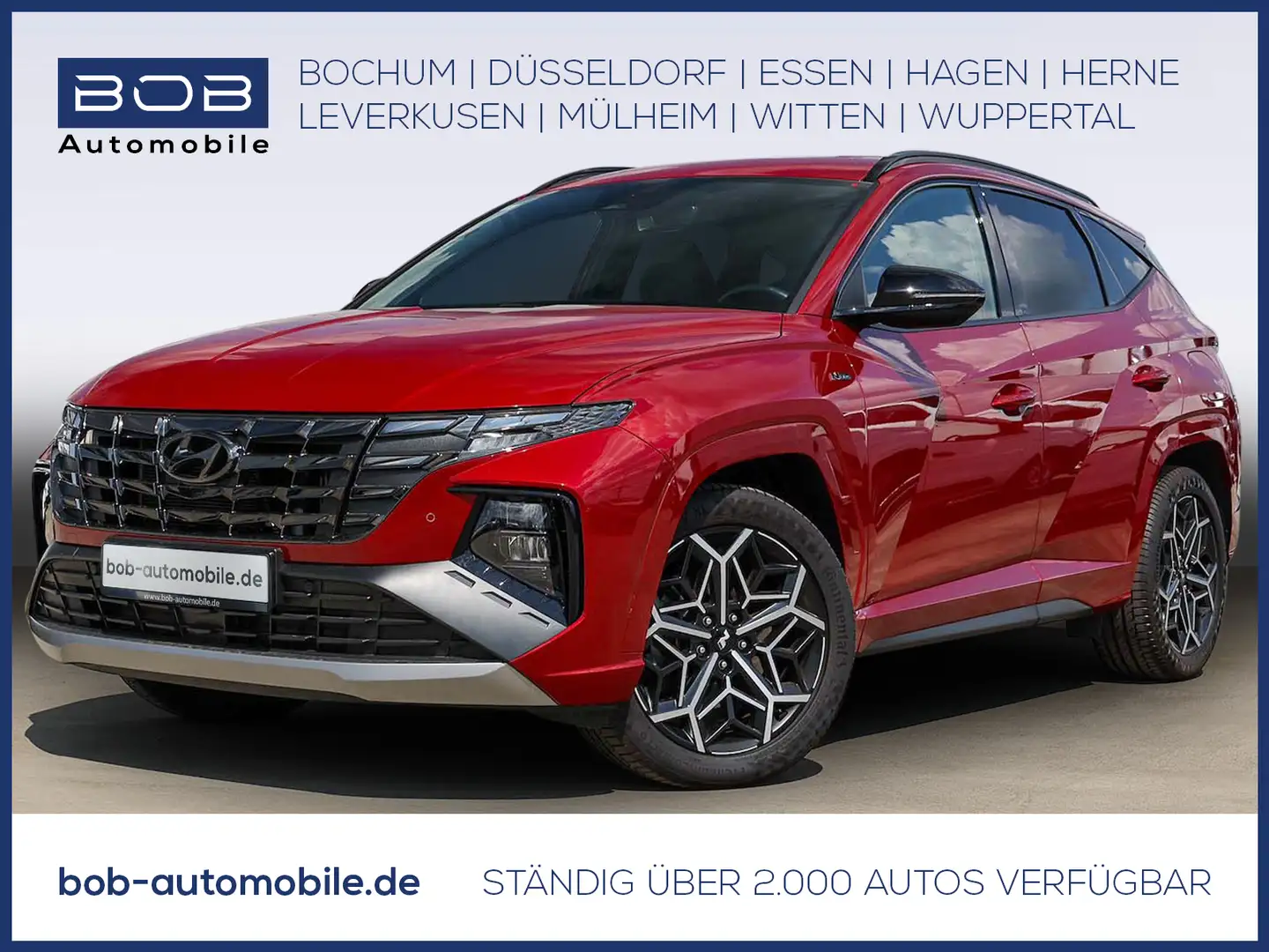 Hyundai TUCSON 1.6 T-GDi N-LINE Kamera NAVI LED PDC SHZ Rouge - 1