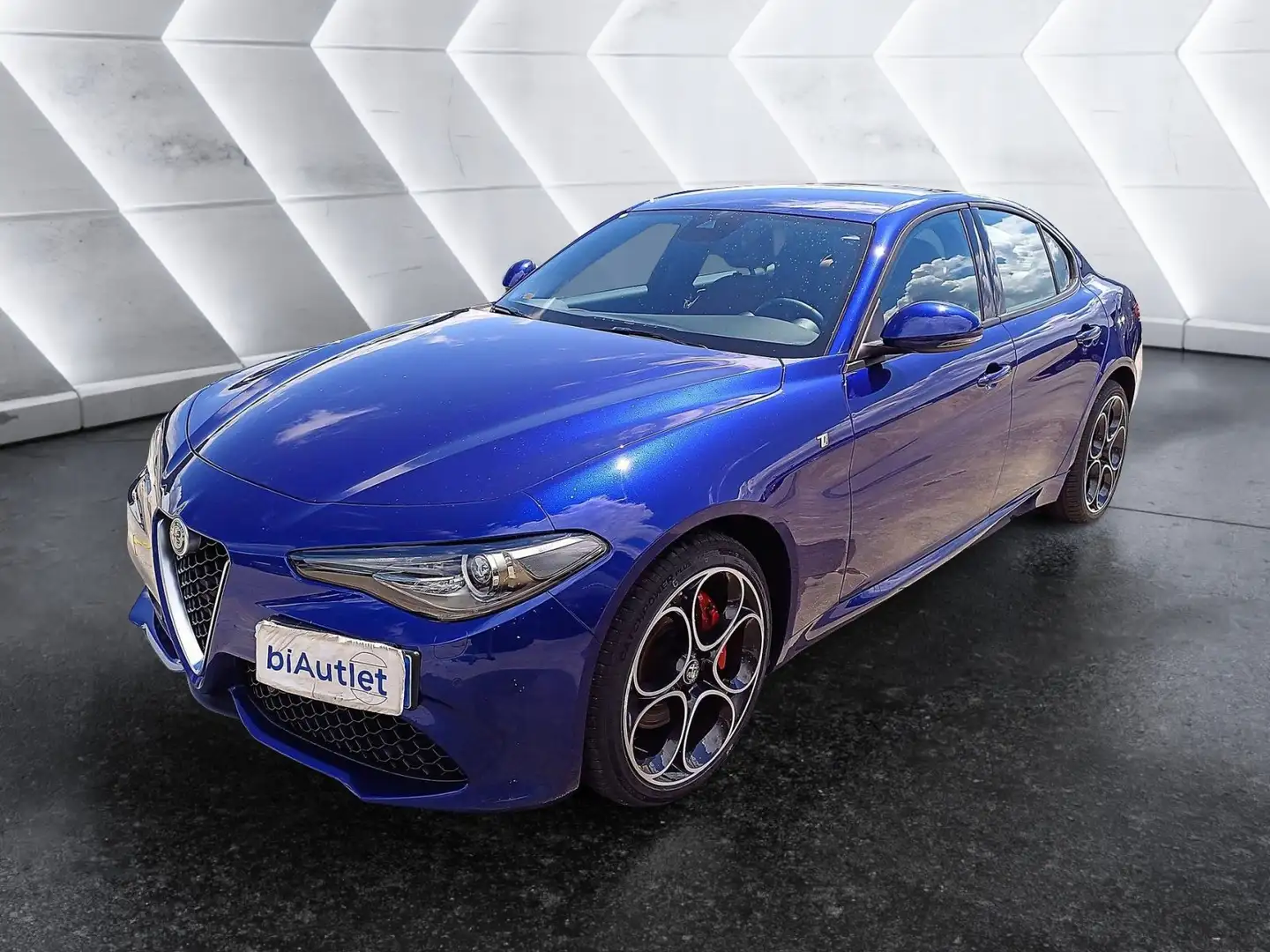 Alfa Romeo Giulia 2.0 t Veloce Ti Q4 280cv auto Modrá - 1