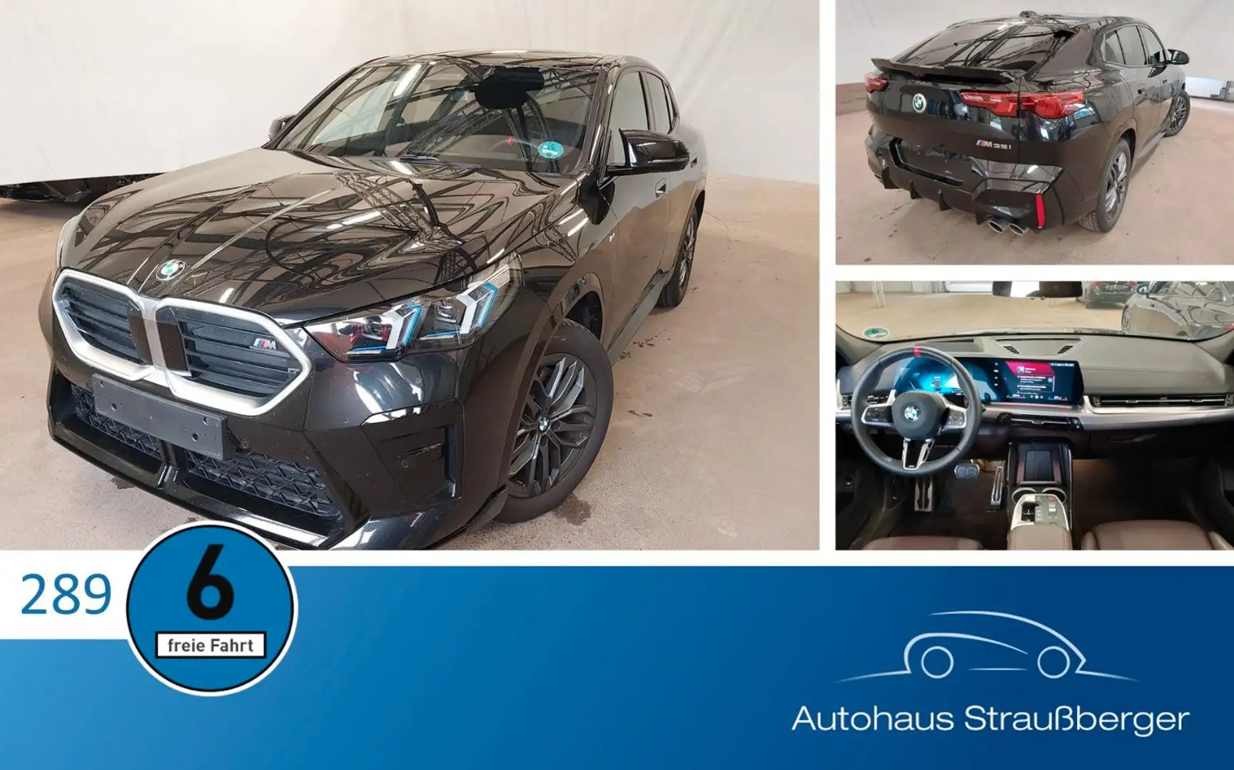BMW X2 M35 i xDrive ACC 360° Adapt. LED LRHZ KZU HuD Schwarz - 1