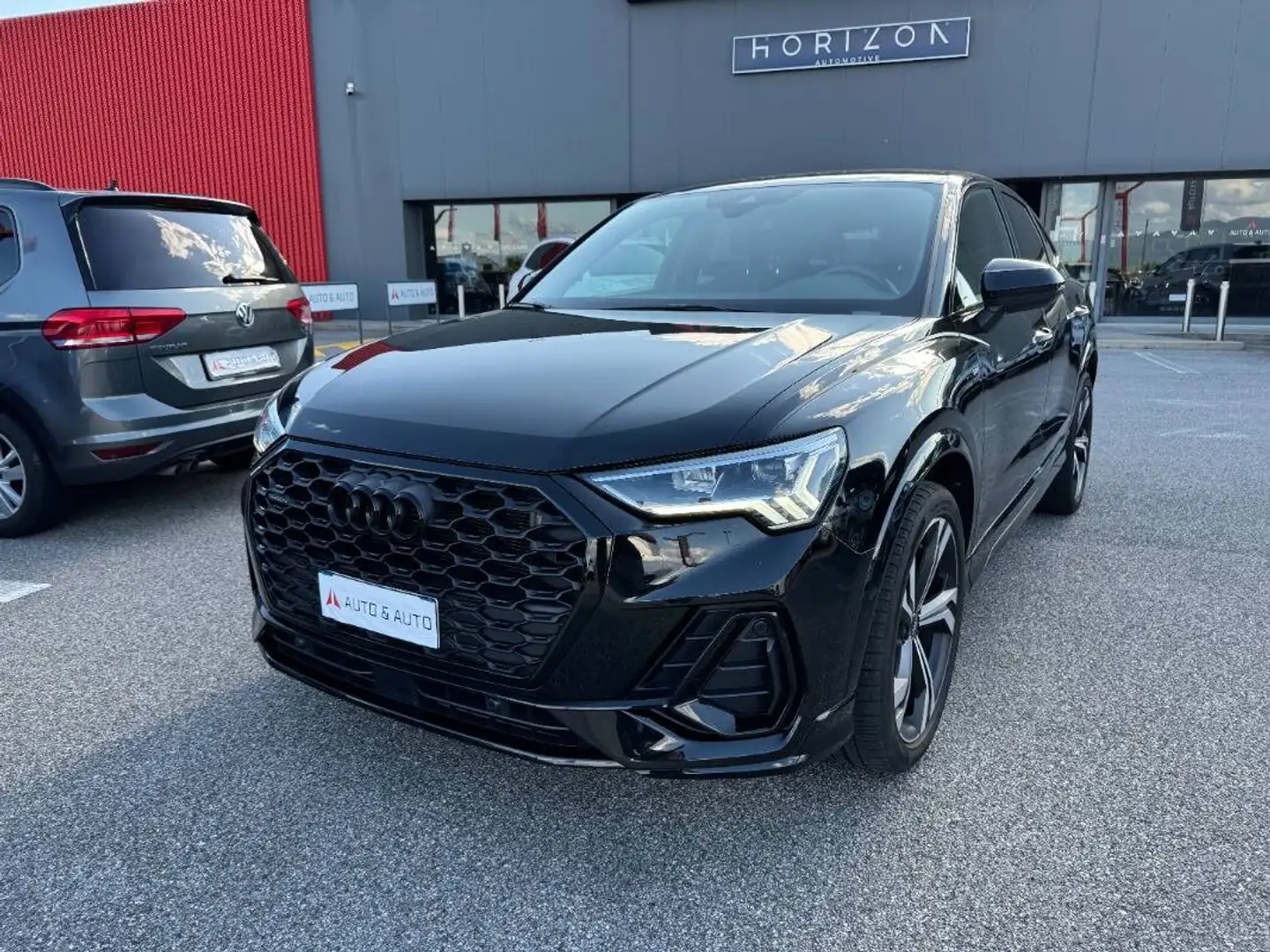 Audi Q3 40 2.0 tdi S line edition quattro 200cv s-tronic Zwart - 2