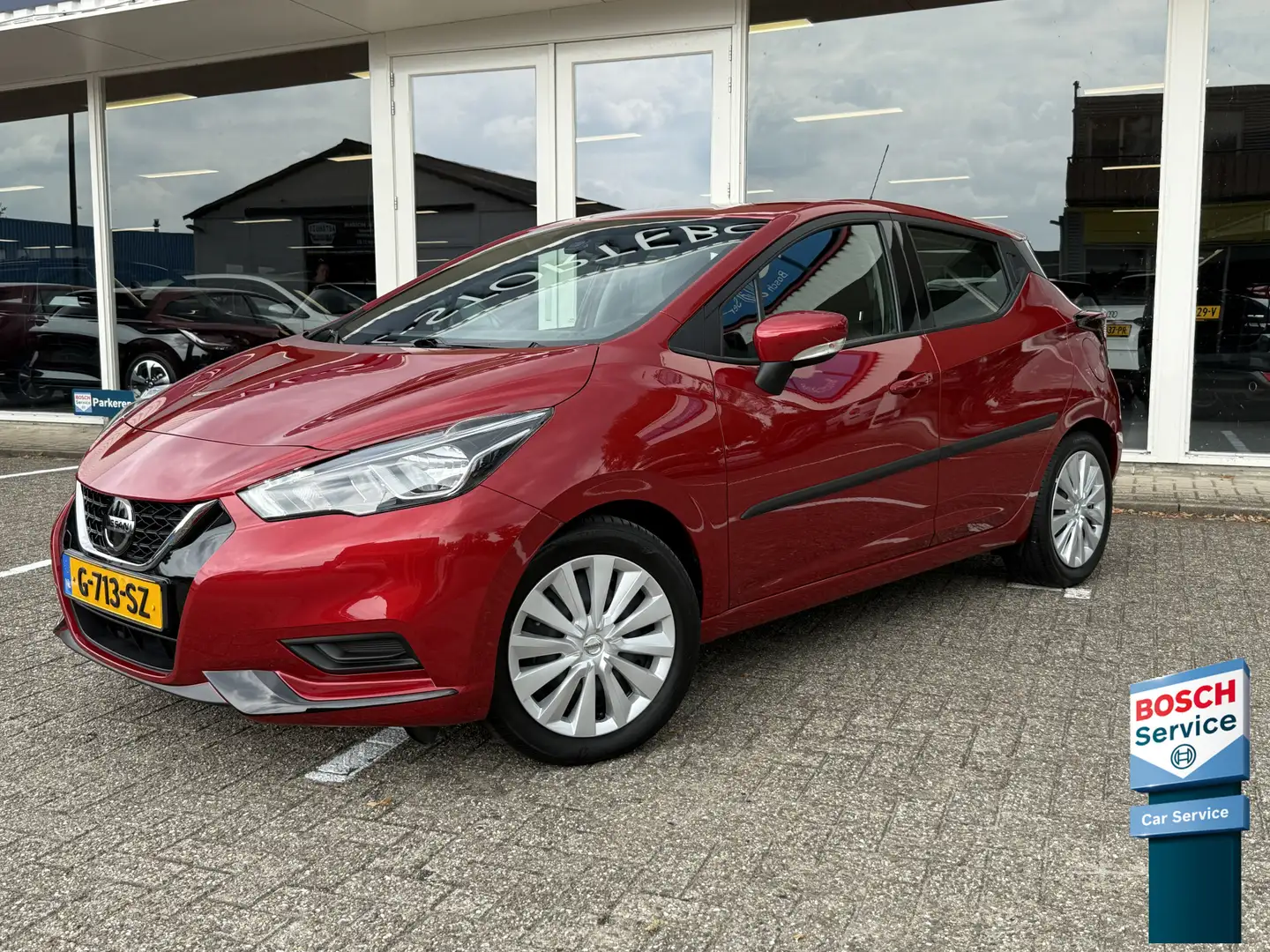 Nissan Micra 1.0 IG-T Acenta 100pk | Automaat | Apple Carplay | Rood - 1