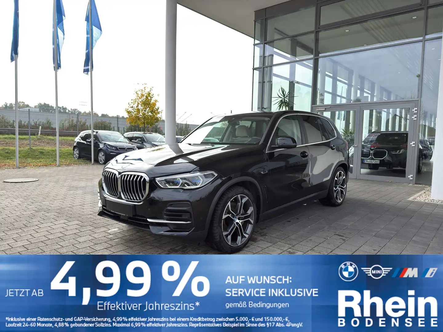 BMW X5 xDrive45e ACC Sitzklima Komfortsitze Laser Schwarz - 1