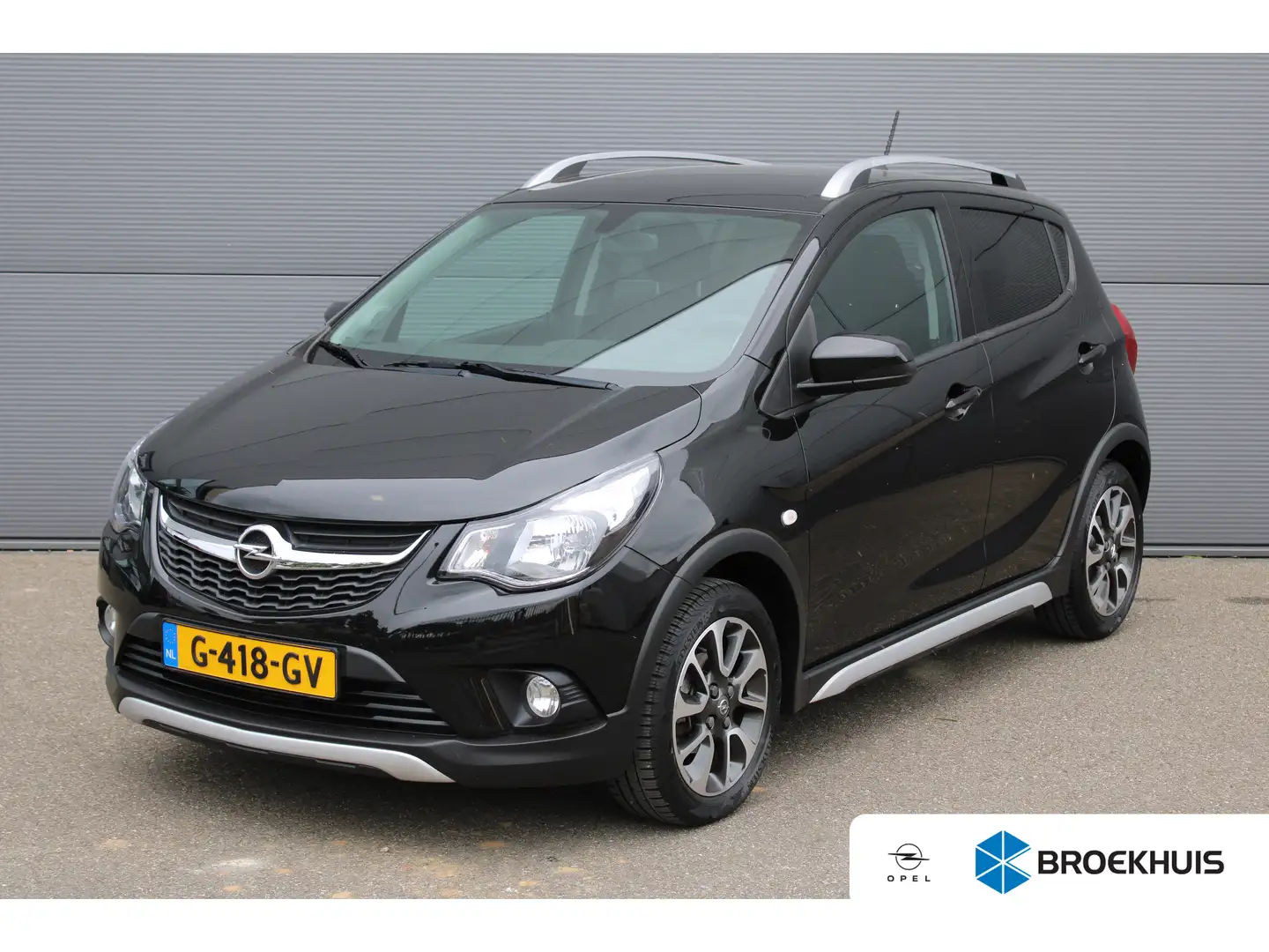 Opel Karl 1.0 Rocks Online Edition | Airco | Anti Blokkeer S Zwart - 1