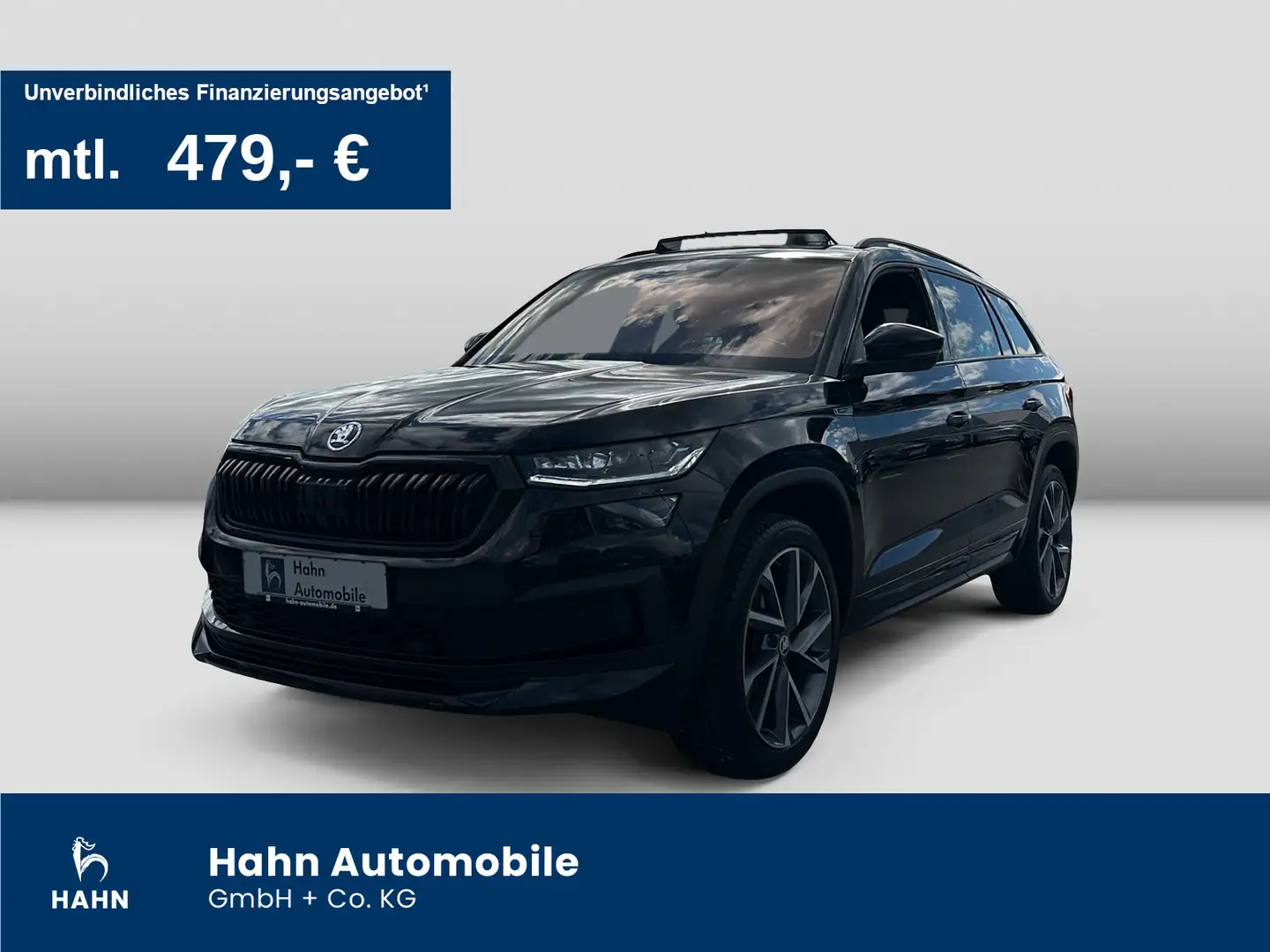 Skoda Kodiaq 1.5TSI DSG Sportline Pano Leder Navi Matr Schwarz - 1