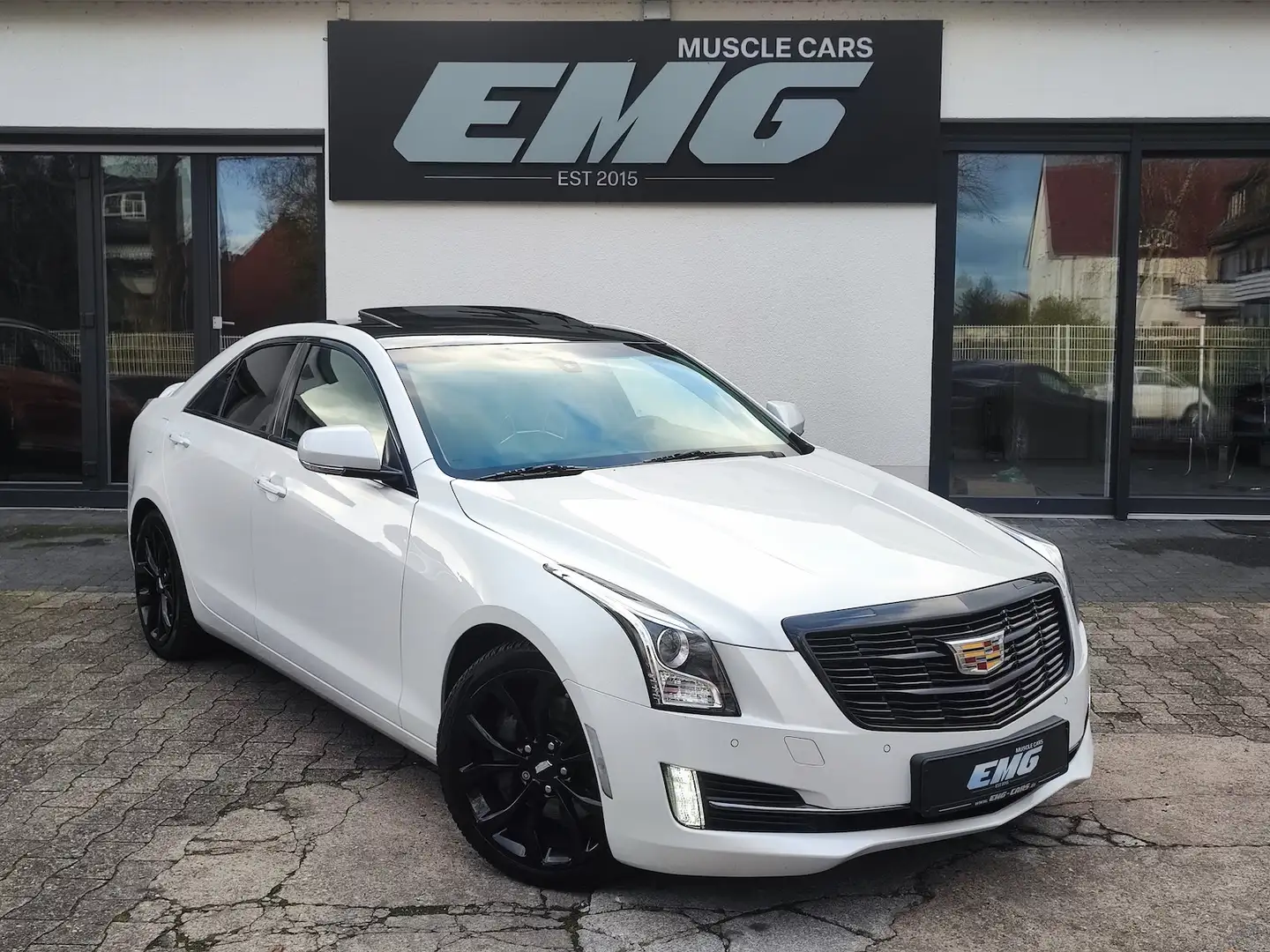 Cadillac ATS 2.0 Turbo Luxury*RECARO*NAVI*BOSE*GSD*HU-NEU* Blanc - 1