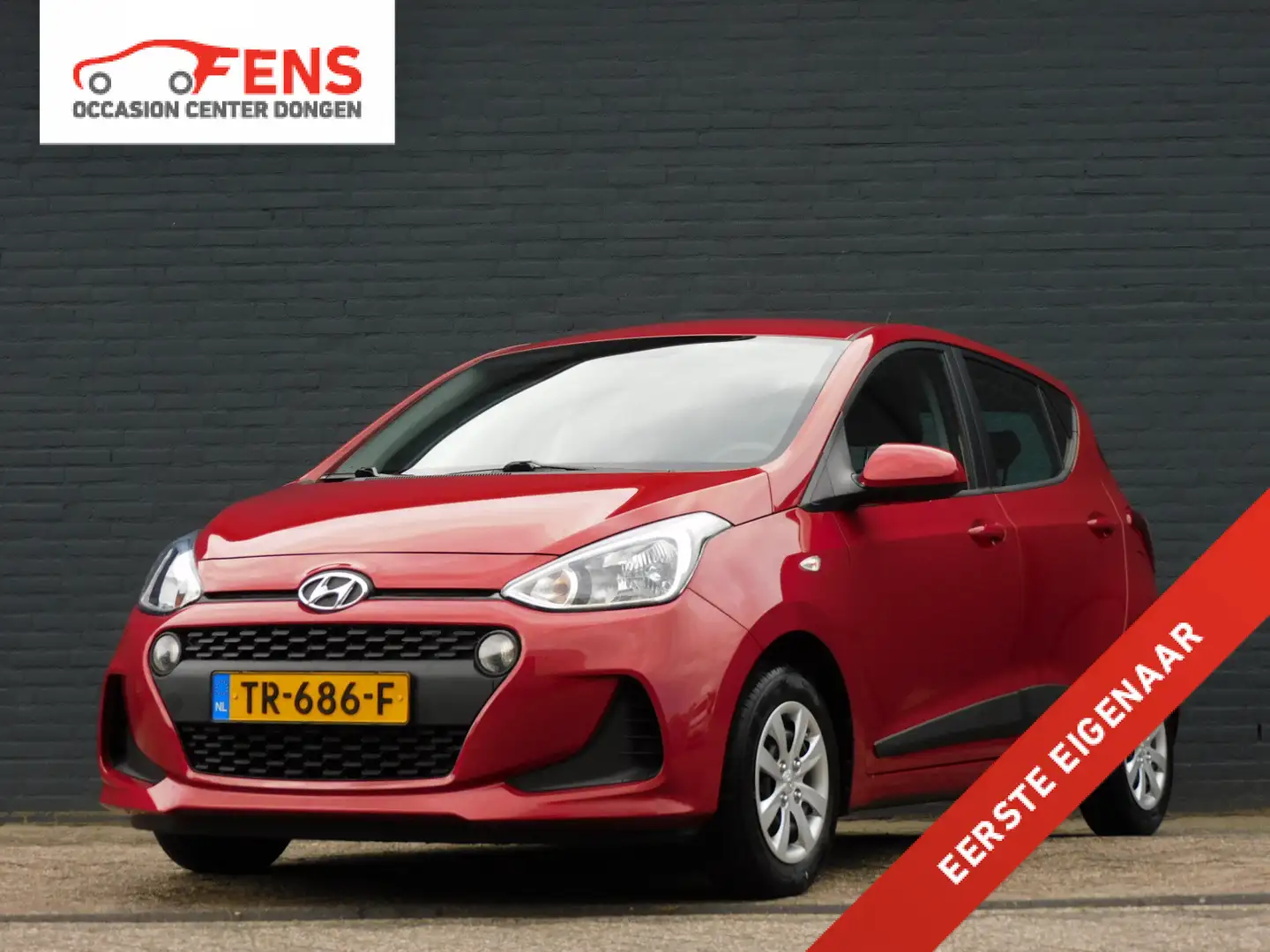 Hyundai i10 1.0i Comfort TOPSTAAT! 1e EIGENAAR! DEALERONDERHOU Rojo - 1