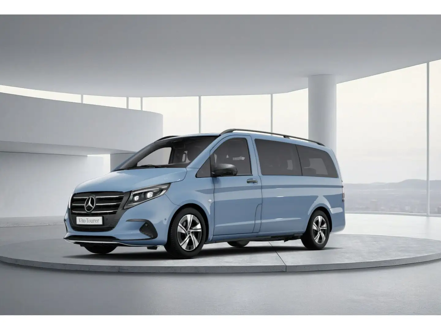 Mercedes-Benz Vito 116 CDI Tourer PRO Lang LED Navi Distr Blau - 1