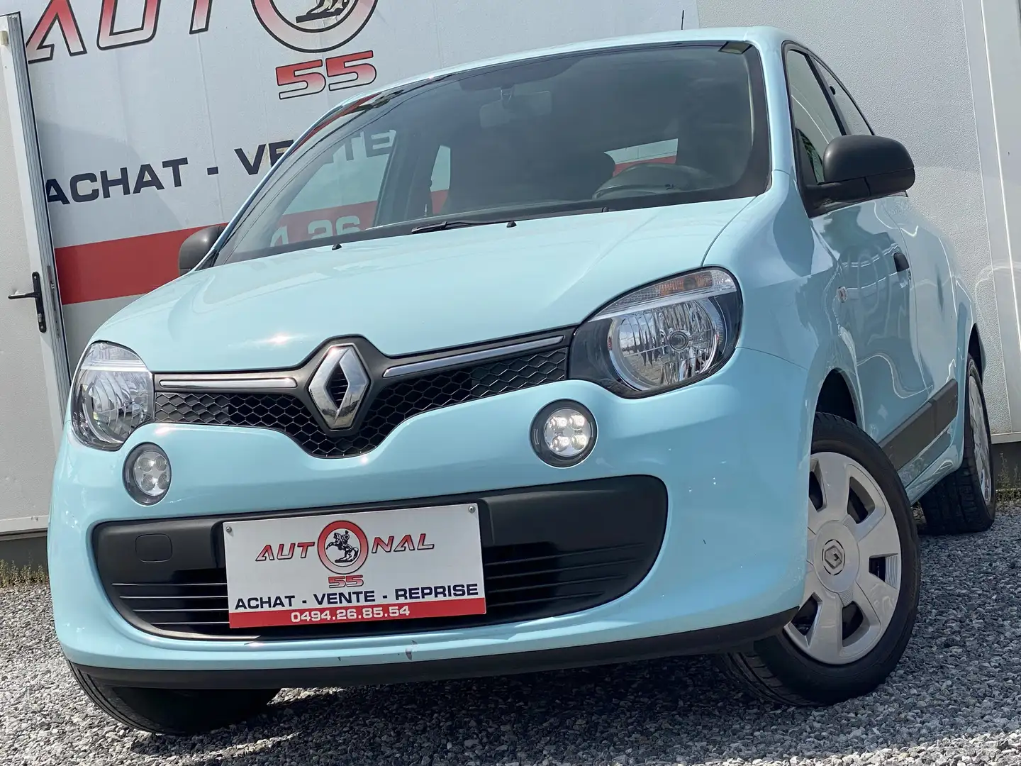 Renault Twingo 1.0i 71CH**1°PROPRIETAIRE**CARNET**PDC**EURO 6b Blauw - 1