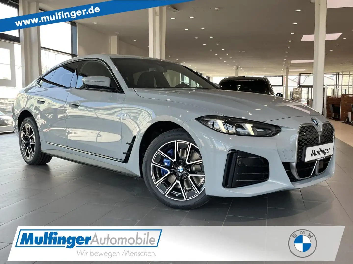 BMW i4 e35 GC.M Sport HUD ACC SuView H/K Sitzh.18" LED Grau - 1