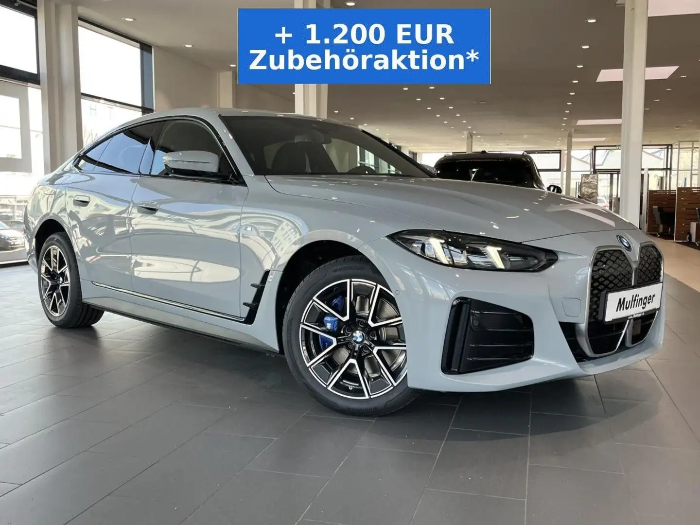 BMW i4 e35 GC.M Sport HUD ACC SuView H/K Sitzh.18" LED Grigio - 2