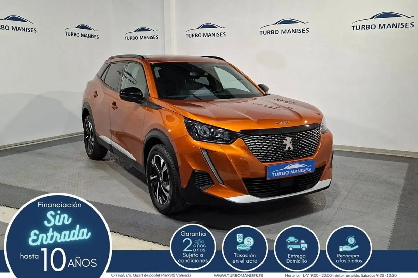 Peugeot 2008 Allure Puretech 100 S&S 6 Vel. MAN Orange - 1