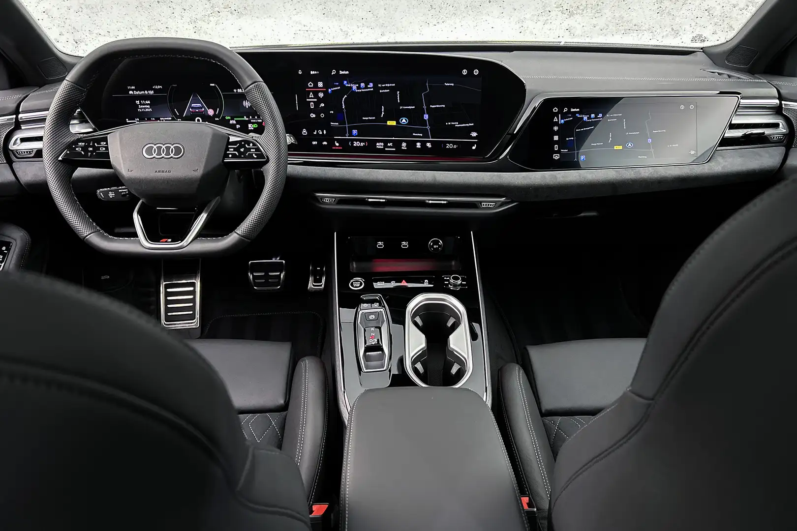 Audi A6 Avant e-Hybrid Quattro S-line Daytona grijs | Pano Grijs - 2