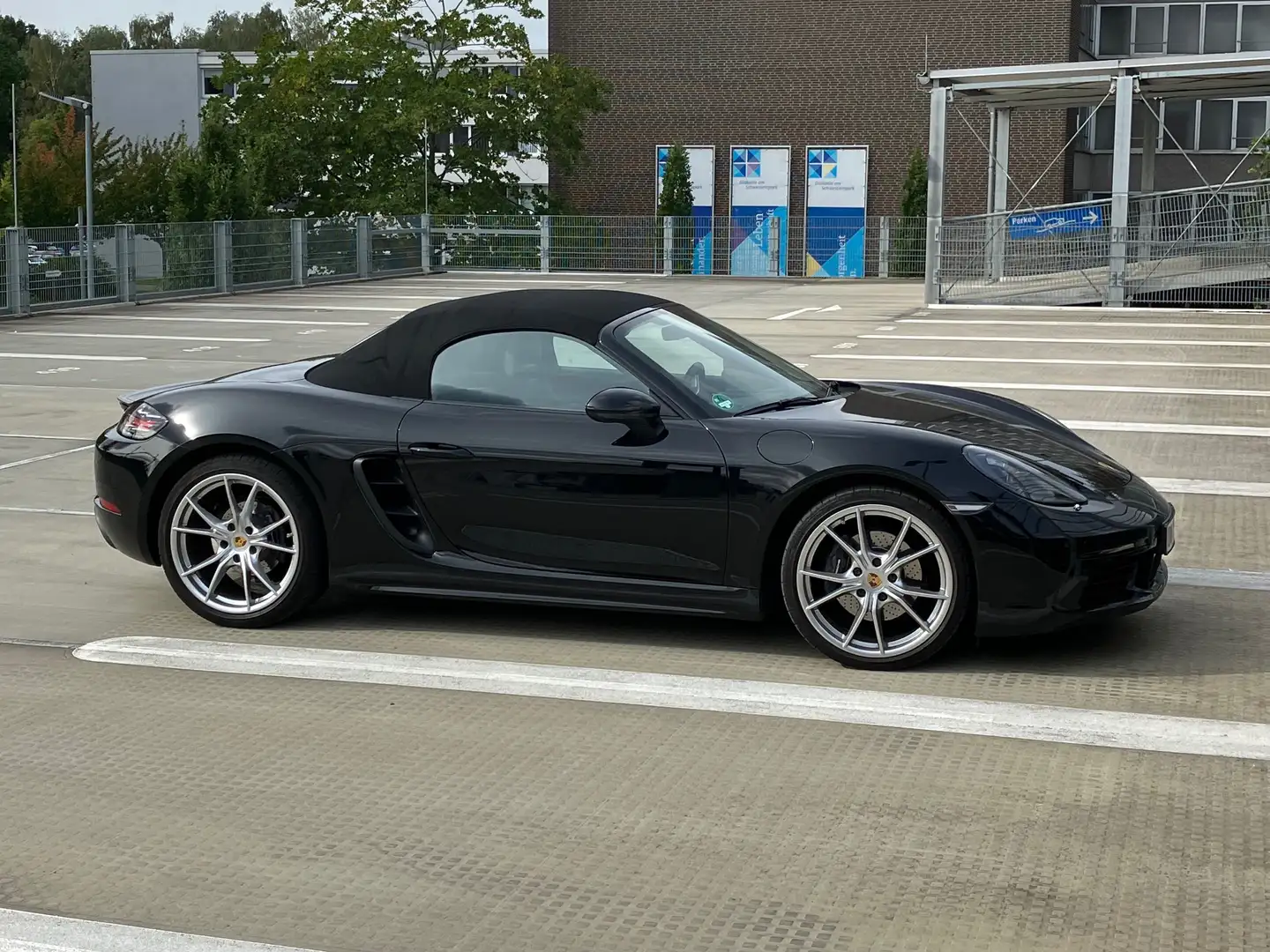 Porsche Boxster 718 unfallfrei Schalter SAGA Software kein OPF Black - 2