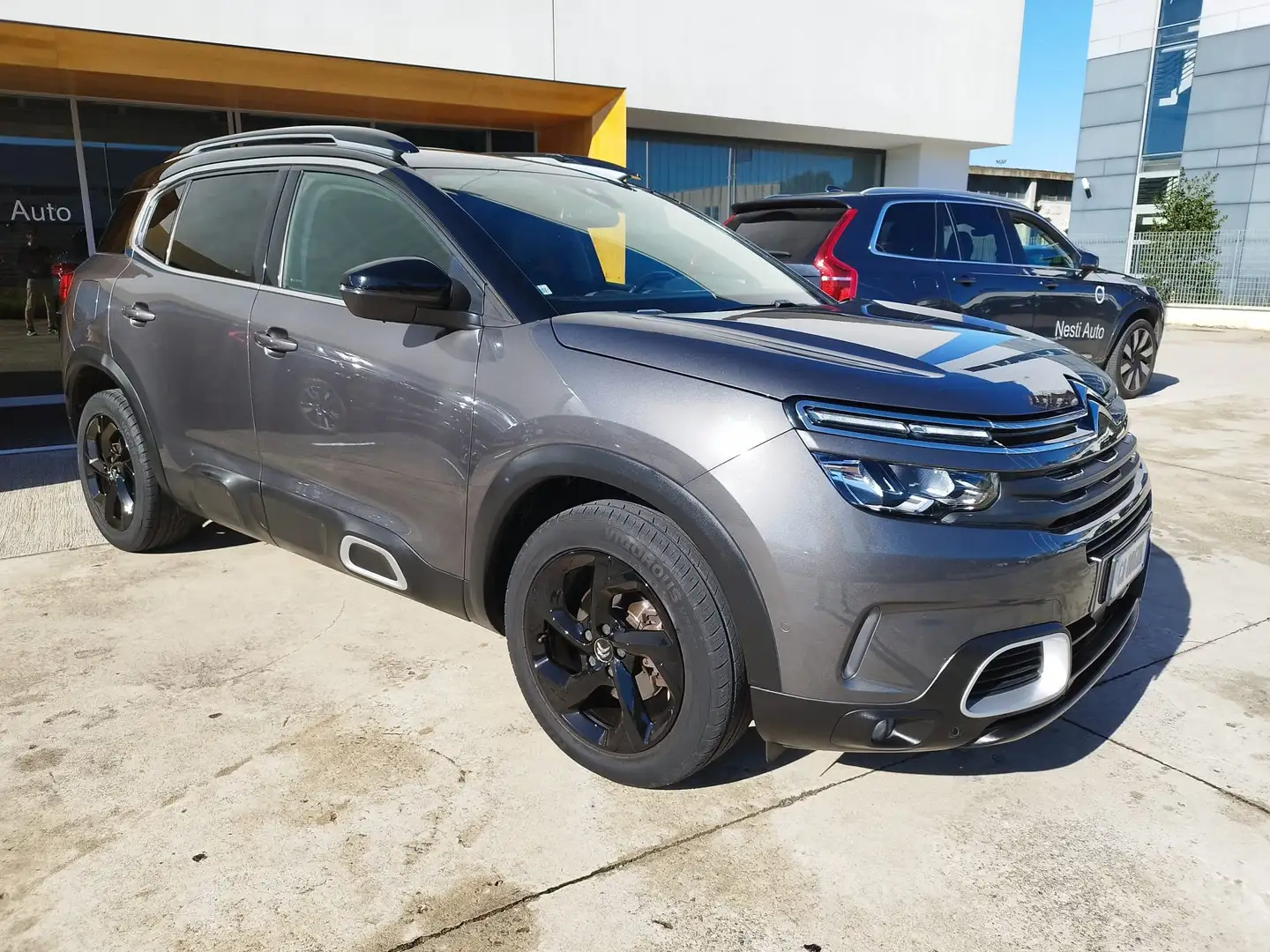Citroen C5 Aircross C5 Aircross I 2018 1.5 bluehdi Shine AUT Gris - 2