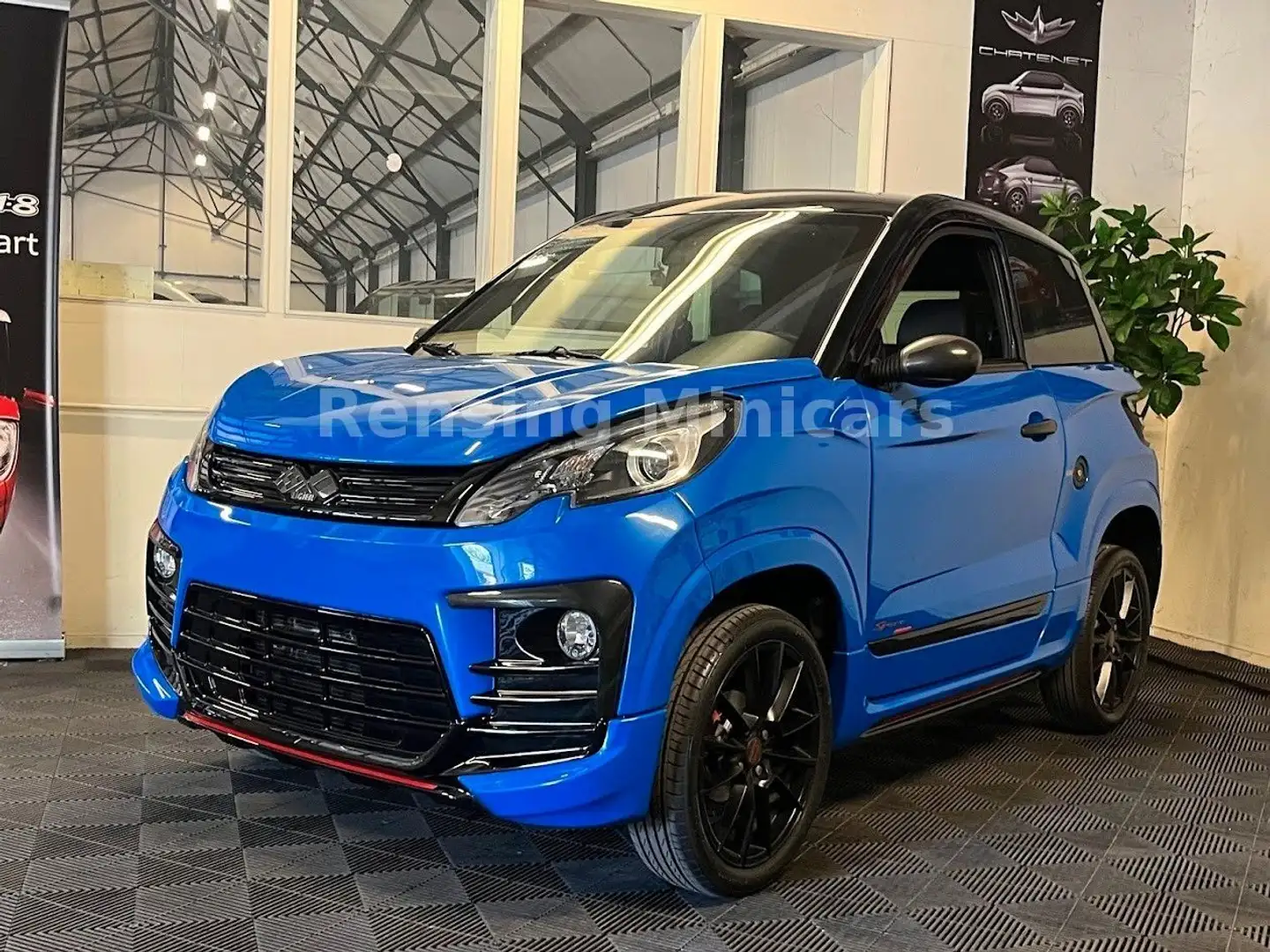 Ligier JS 60 JS60 ULTIMATE KLIMA SPOTIFY Mopedauto Microcar Kék - 2