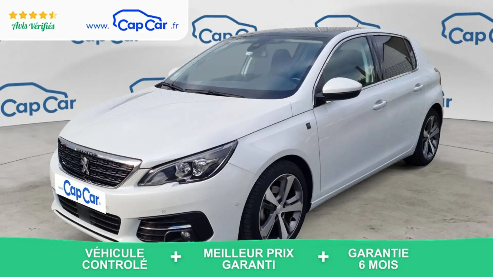 Peugeot 308 II 1.2 PureTech 130 EAT8 Tech Edition - Automatique Wit - 1