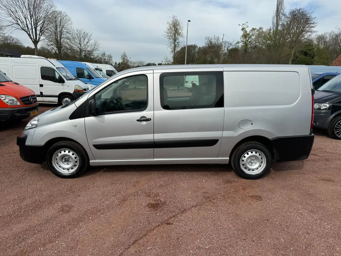 Citroen Jumpy 12 2.0 HDIF L2H1 DC Dubbel Cabine Airco Navi Marge siva - 2
