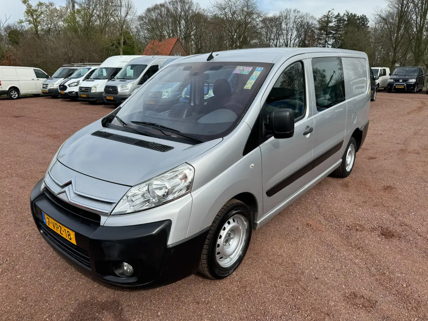 Citroen Jumpy 12 2.0 HDIF L2H1 DC Dubbel Cabine Airco Navi Marge siva - 1