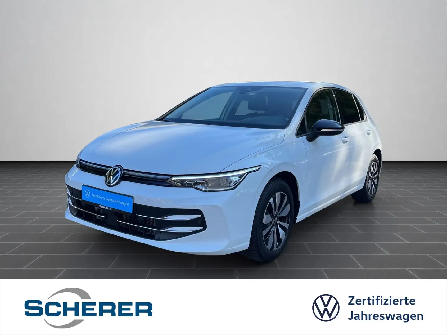 Volkswagen Golf VIII GOAL 1.5 TSI, NAVI, AHK, SHZ, LED+, AC Weiß - 1