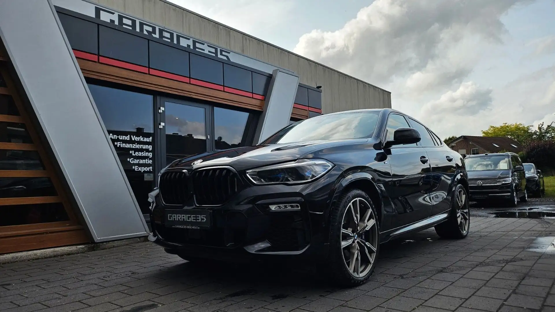BMW X6 M d LASER/PANO/AHK/PARKASSIST/22 ZOLL/H&K Nero - 1
