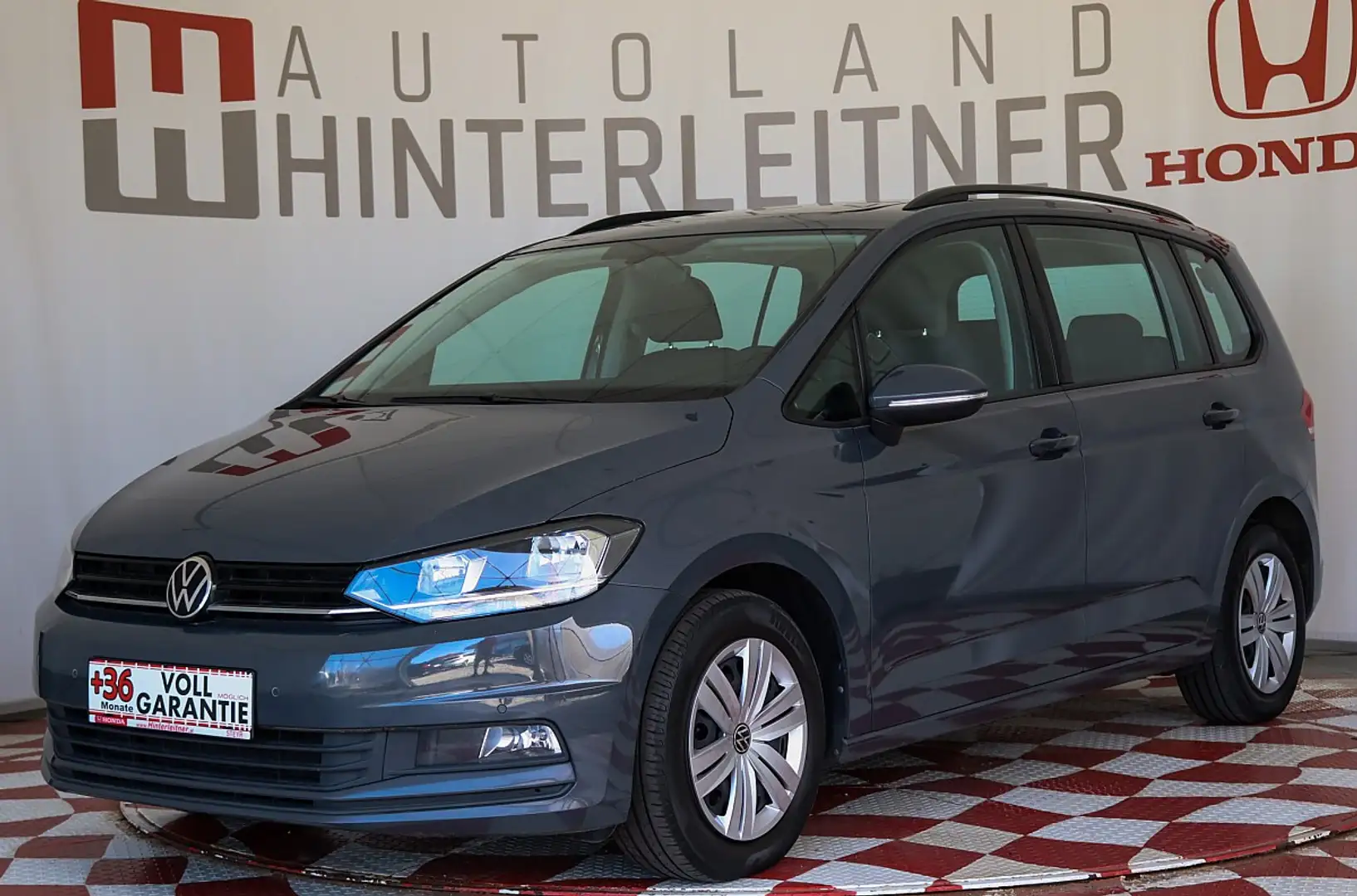 Volkswagen Touran Sky 2,0 TDI NAVI AHV ACC 3ZONEN Gris - 1
