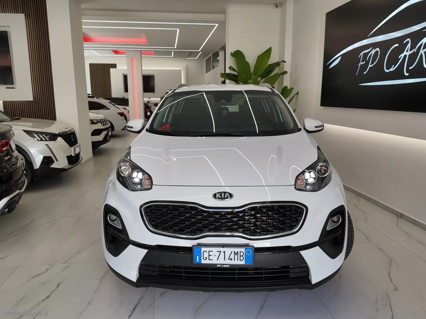 Kia Sportage 1.6 CRDI MHEV BUSINESS 2WD DCT Blanc - 2