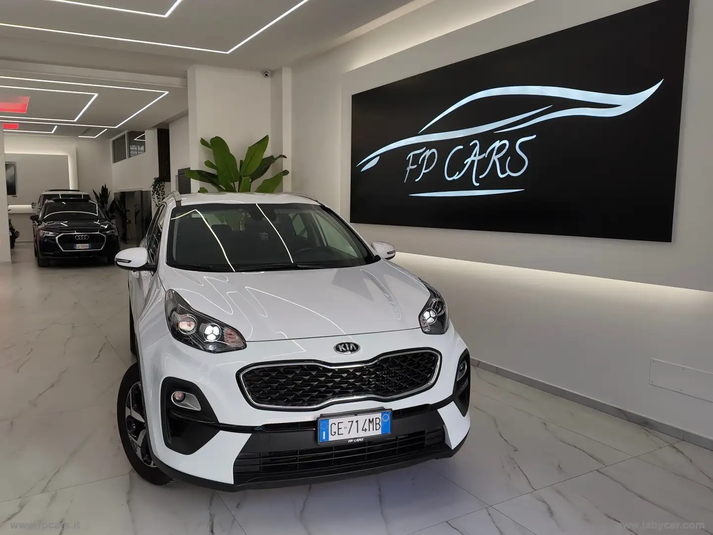 Kia Sportage 1.6 CRDI MHEV BUSINESS 2WD DCT Blanc - 1