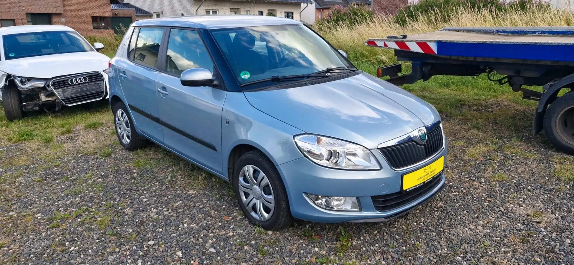 Skoda Fabia 1.2l TDI KLIMA Blau - 2