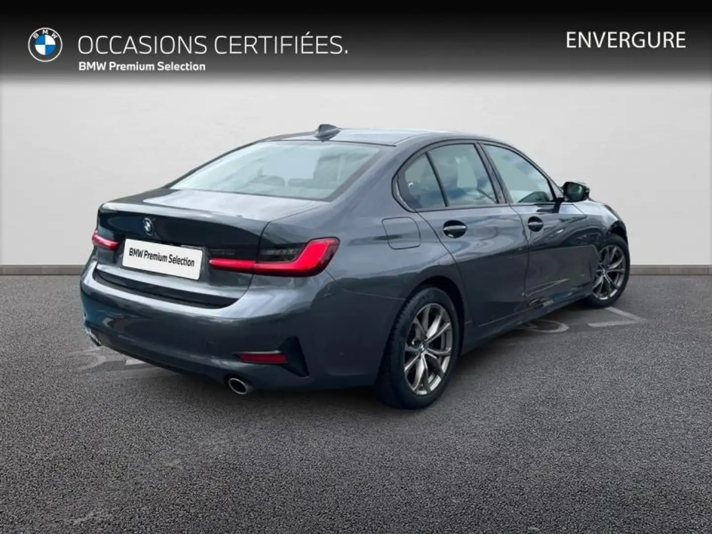 BMW 318 318dA 150ch Edition Sport Gris - 2