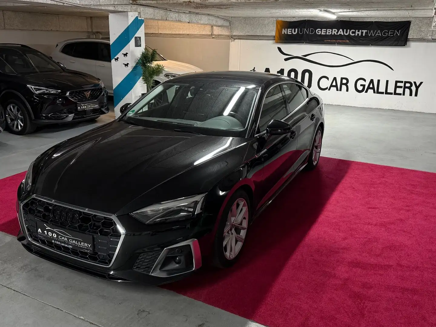 Audi A5 Sportback 40 TDI quattro S line Assistente Schwarz - 2