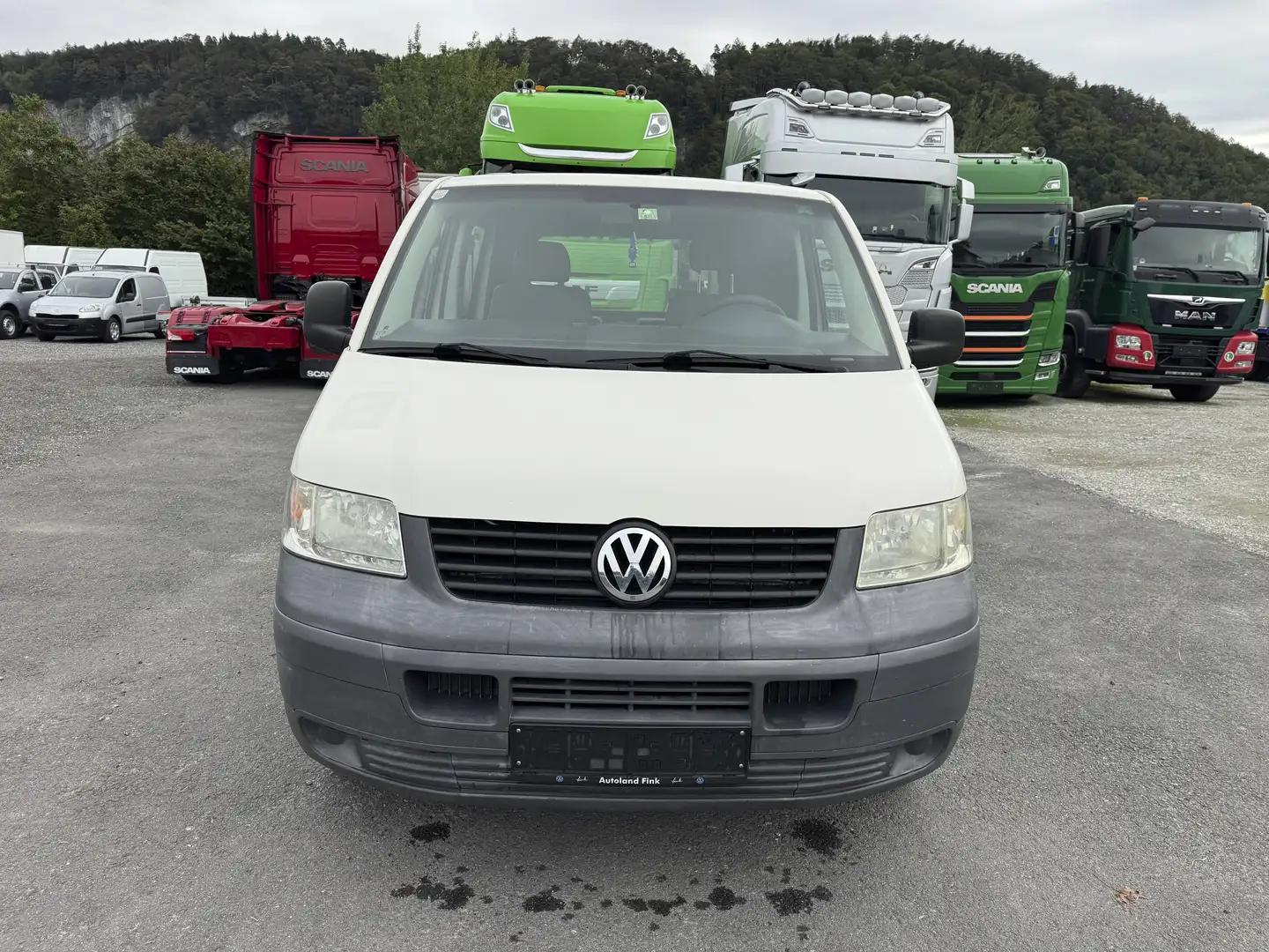 Volkswagen T5 Transporter Kastenwagen STHZ Weiß - 2