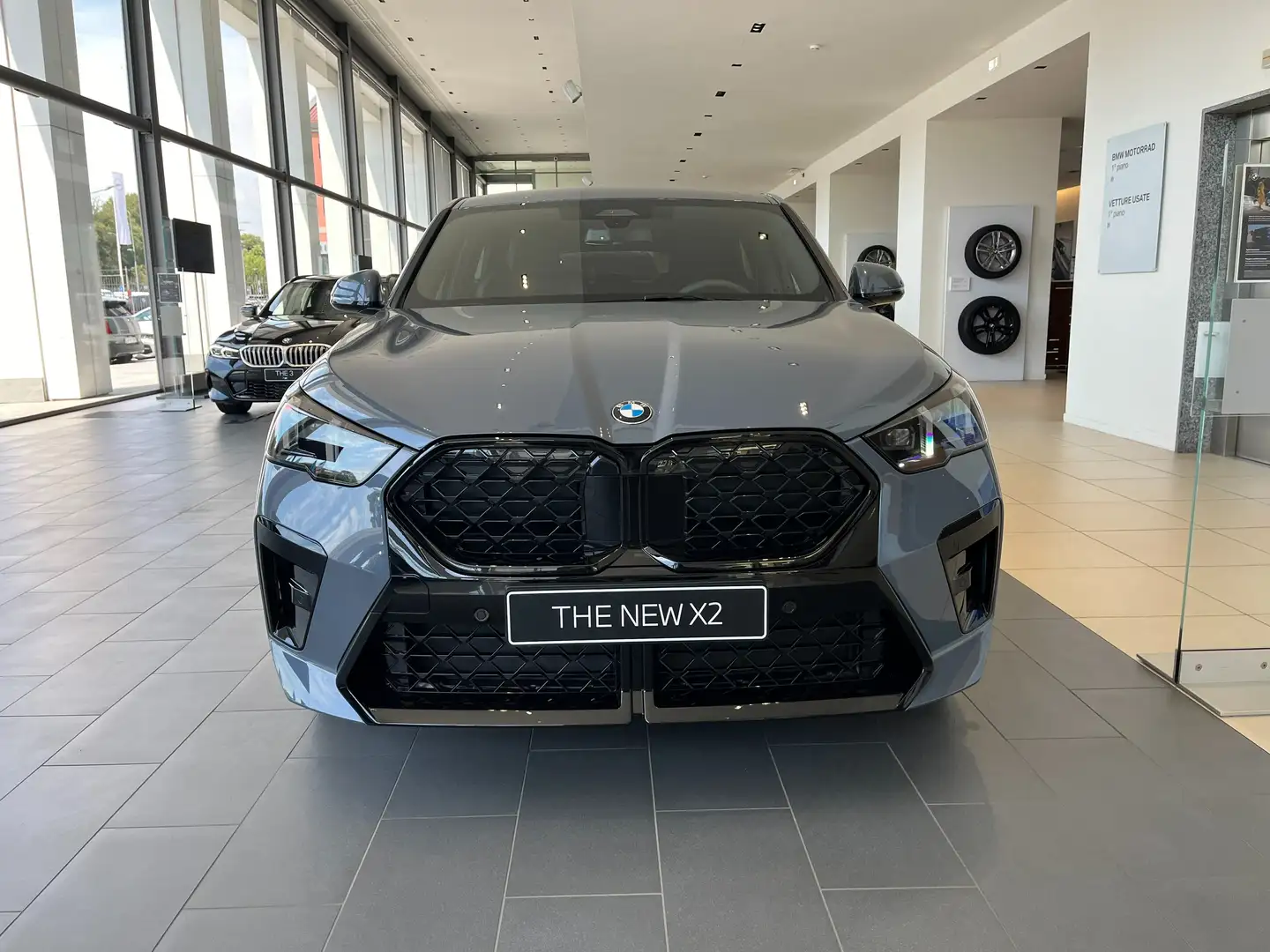 BMW X2 BMW X2 sDrive 18d MSport Pro auto Grigio - 2