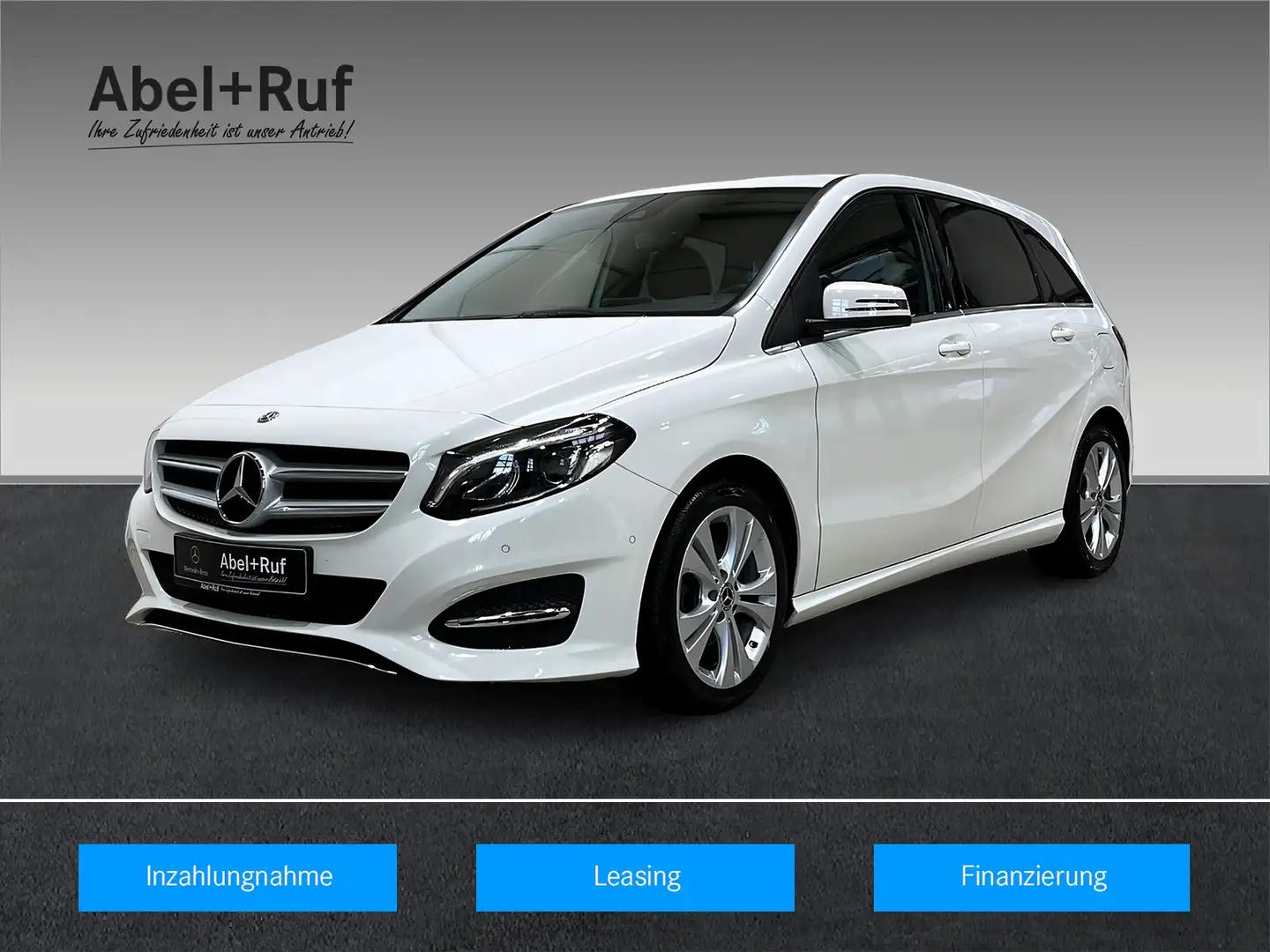 Mercedes-Benz B 200 URBAN+LED+Ambiente+Tempo+PDC+AHK Weiß - 1