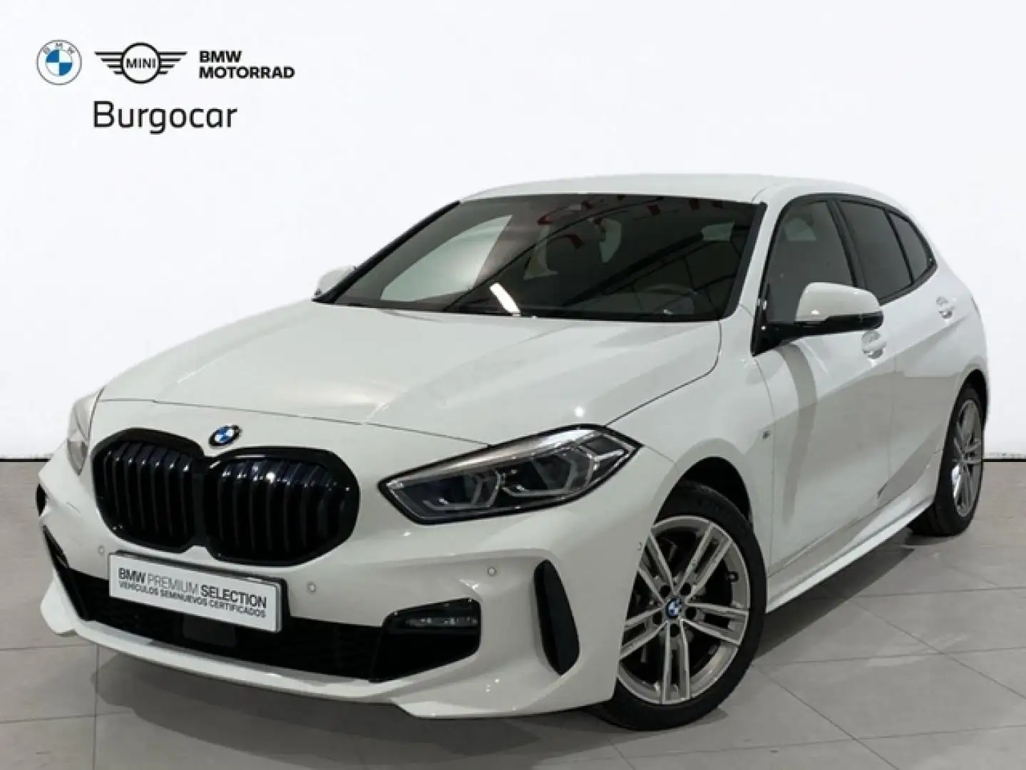 BMW 118 118dA Business Blanc - 1
