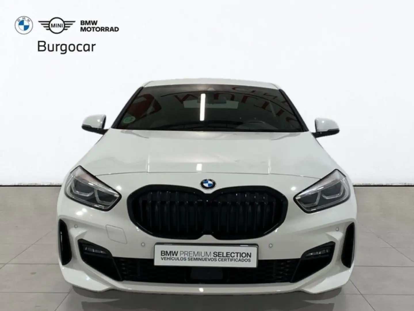 BMW 118 118dA Business Blanc - 2