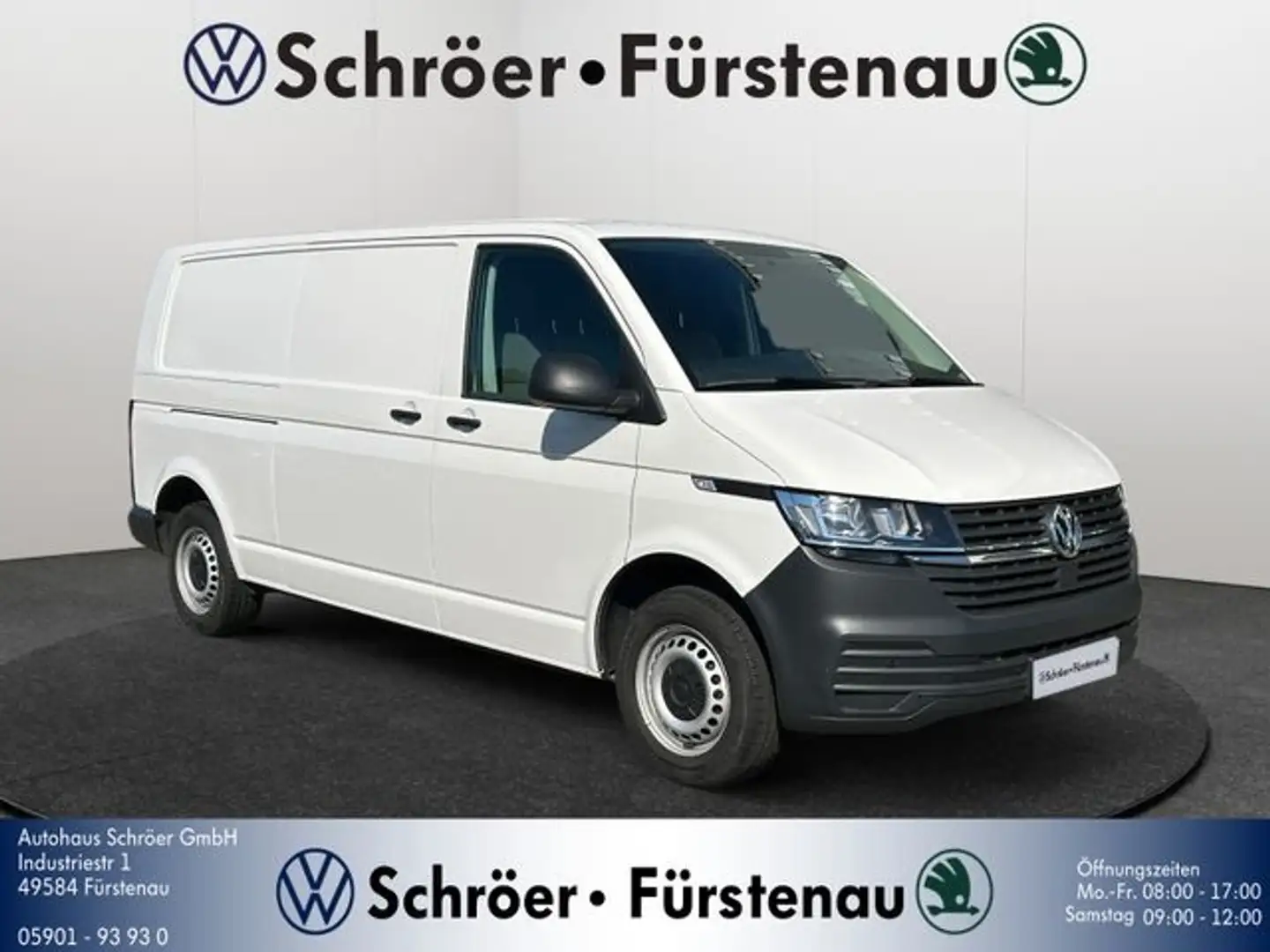 Volkswagen T6 Transporter wagen LR Lang 2.0 TDI (Klima AHK) Blanc - 1