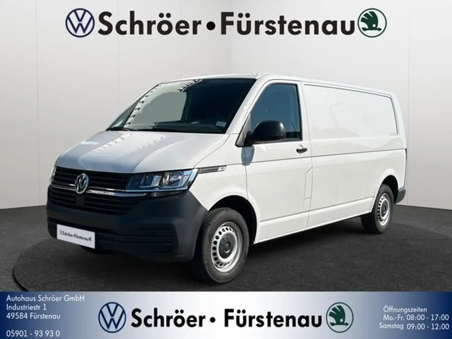 Volkswagen T6 Transporter wagen LR Lang 2.0 TDI (Klima AHK) Blanc - 2