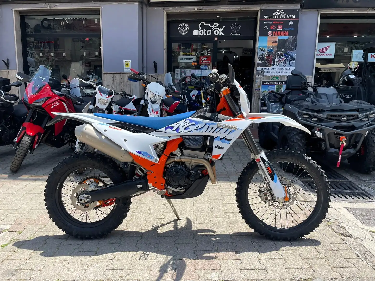 KTM 250 EXC EXC 250 F Six Days Argentina 2024 Alb - 1