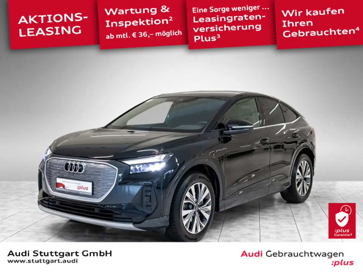 Audi Q4 e-tron 45 e-tron 210 kW Keyless VC Schwarz - 1