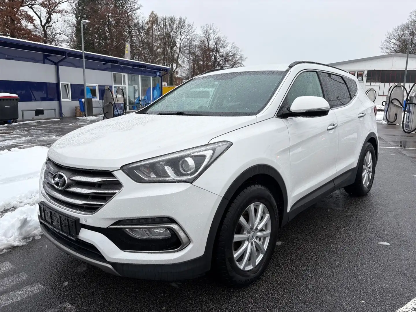 Hyundai SANTA FE 2.2 CRDI Style 2WD Autom. Leder Weiß - 2