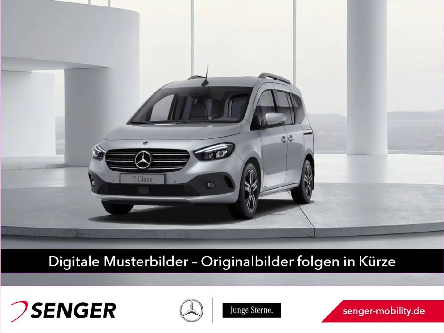 Mercedes-Benz T-Class T 180 d Progressive MBUX Kamera KEYLESS-GO 7G Silber - 1