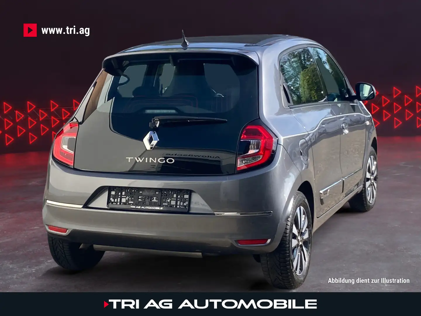 Renault Twingo Intens EDC GJR elektr. Faltschiebedach Ko Grijs - 2