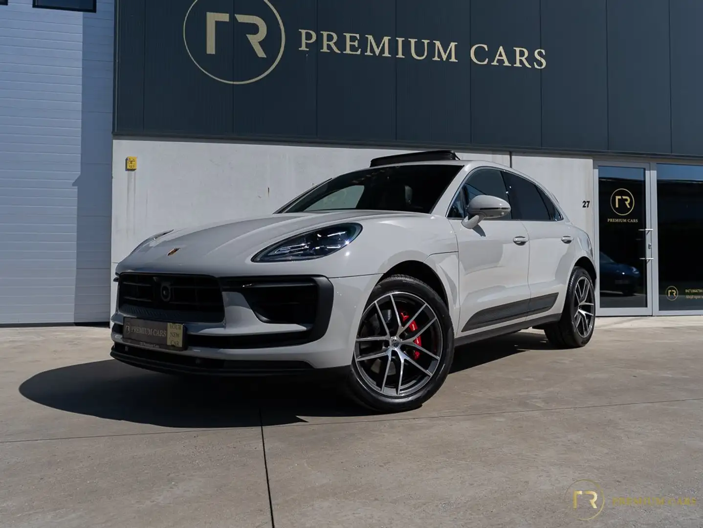 Porsche Macan S l Pano l Crayon l 360° l Lane Assist l Adapt. Gris - 2