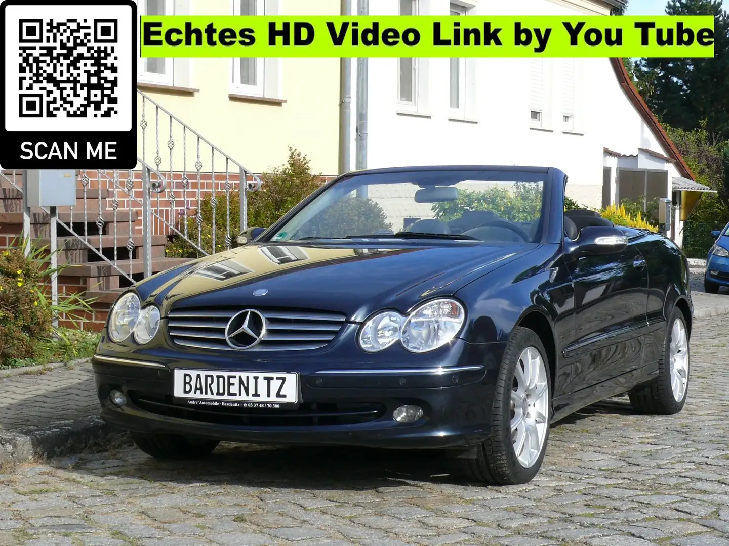 Mercedes-Benz CLK 240 CLK Automatic 6 Zyl. Navi Werkstattgepflegt Video Negru - 1