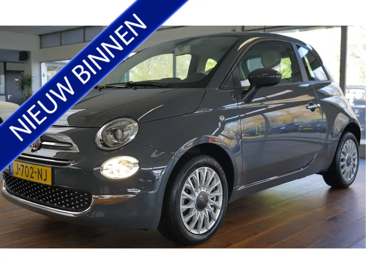 Fiat 500 1.0 Hybrid Lounge Apple Carplay/Android Auto Grijs - 1