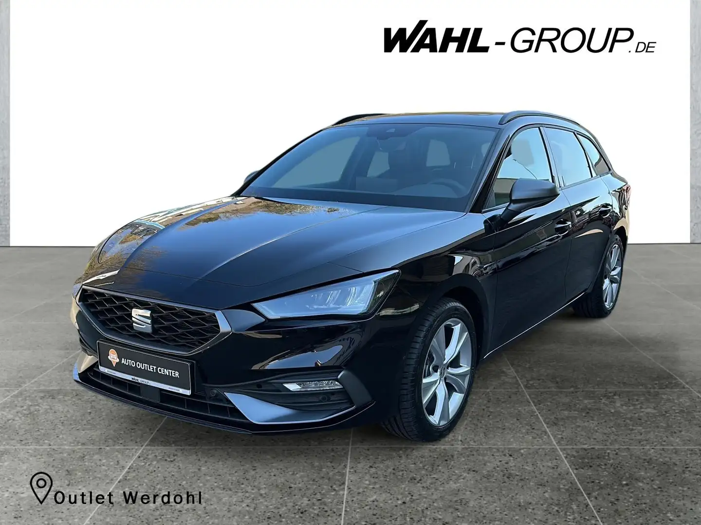 SEAT Leon Sportstourer 1.5 eTSI*NAVI*PANO-DACH*LED*360° Black - 1