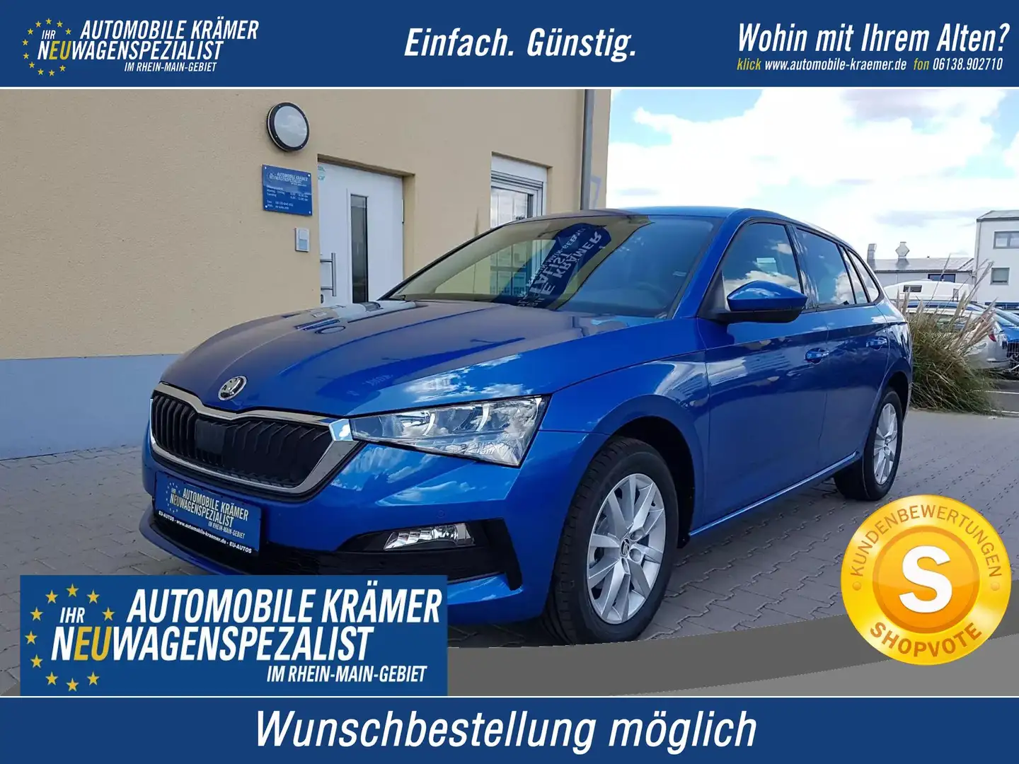 Skoda Scala Top Selection Klimaauto virt. Cockpit SmartLin... - 1