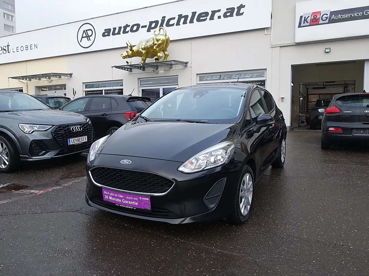 Ford Fiesta Trend 1,1 Start/Stop Schwarz - 1