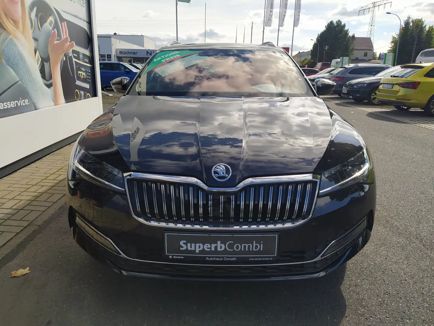 Skoda Superb Combi Style 2.0 TDI DSG Matrix,Navi,beh. Frontsch. Schwarz - 1
