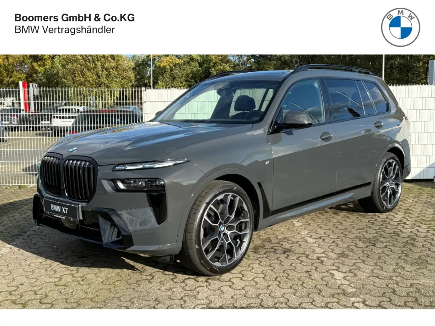 BMW X7 xDrive 40 d M Sport nur Leasing kein ExportAHK Pan Grau - 1